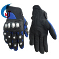 Motorcycle Glove of Syn Leather Fabric PVC Genuine Leather